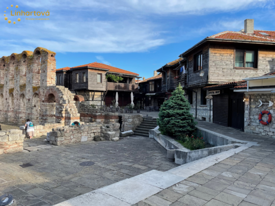 historické centrum Nesebar Bulharsko